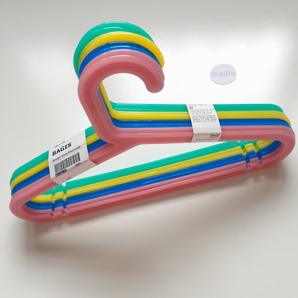 IKEA Storage & Organization Ikea Bagis Childrens Coathanger Mixed